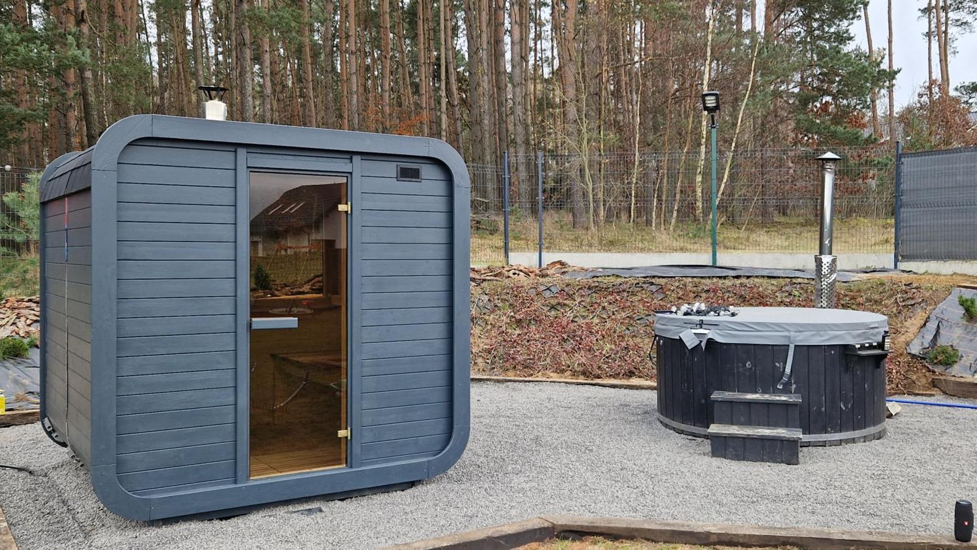 Bosko Domki Z Sauna I Balia W Sulminie Obok Gdanska Экстерьер фото